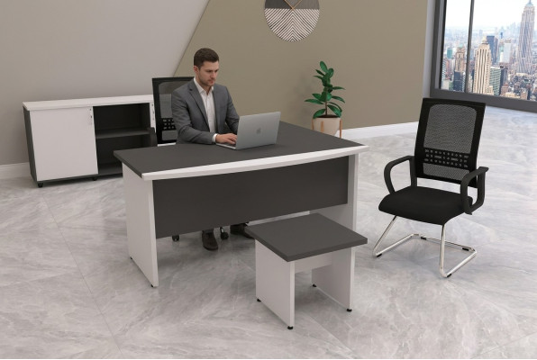 Moderns galds komplekts biroja mēbeles Moderna darba telpas galdi koka mēbeles
