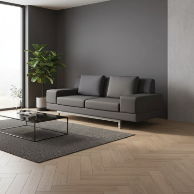 Pelekā sofa Modernē trisosēja darba telpas galds Polsterbank Tekstilmōbeles