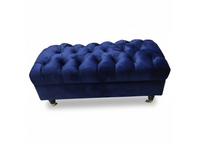 Luksusa kāpņu soliņa dizains "Chesterfield" Relaksējošs kāpņu solis Moderns sēdekļa kājas atbalsts
