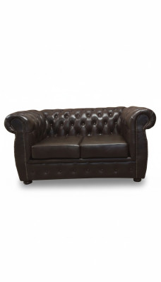 Chesterfield dīvāns ar diviem sēdvietēm, izsmalcināta mākslas priekšmetu, divvietīgs dīvāns, brūns mēbeles dīvāni.