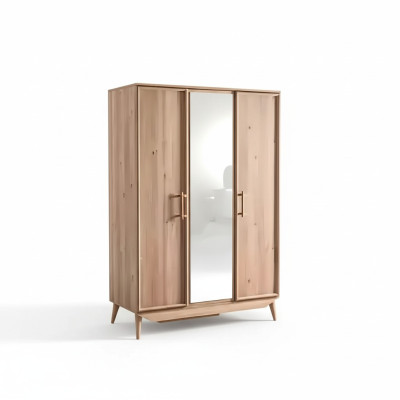 Garderobe brūns koks guļamistabas mēbeles dizaina skapji Vērtīgais skapis