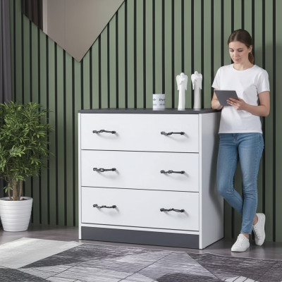 Komoda Plaukts Skapis Kredence Skapji Mēbeles Kredence Komodi 82x81x42