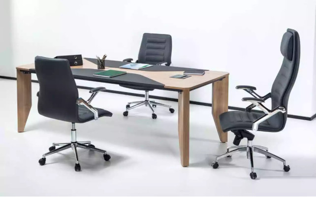 Konferenču galds biroja mēbeles iekārtas biroja galds 220x100 cm konferenču galds