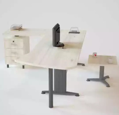 Luksusa rakstāmgalds, komoda, galdiņš 3 daļu komplekts Mēbeles Mēbeles Galds Koks