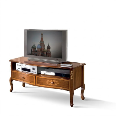 Klasiskais televizora skapis dzīvojamā istaba mēbeles TV stends koka dizains jauns