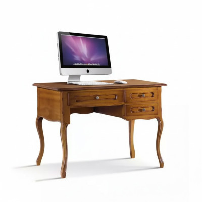 Klasiskais rakstāmgalds koka mēbeles brūns darba telpa mēbeles skapji