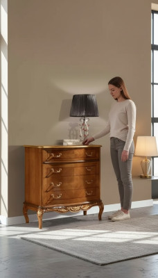 Komforta skapis Luksus komodas Skapji Dzīvojamās istabas mēbeles Bifsis
