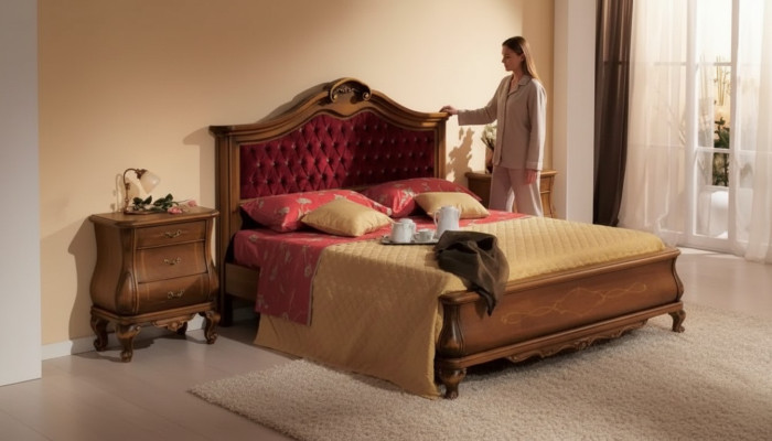 Chesterfield gultas gultas klasisks 180x200 divguļamais gultas rāmis, izgatavots no polsterētas gultas.