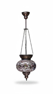 Lampas griestu lampa lūsteris kālas lampa stikls sudrabs jauns