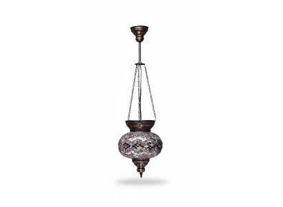 Lampas griestu lampa lūsteris kālas lampa stikls sudrabs jauns