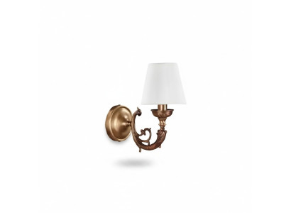 Sienas lampa Sienas lampas veids Sienas lampa Liustra Sienas lampas Balts Zelts