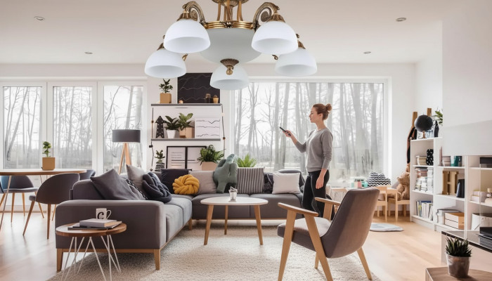 Lukturu griestu lampa lielo lustru <<kronšteinu>> Kronšteinu balta griestu lampa stikls zelts