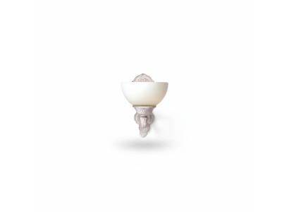 Gaisma sienai Lampa sienai Sienas gaisma Veida lempa sienai Lampas Balta stikla