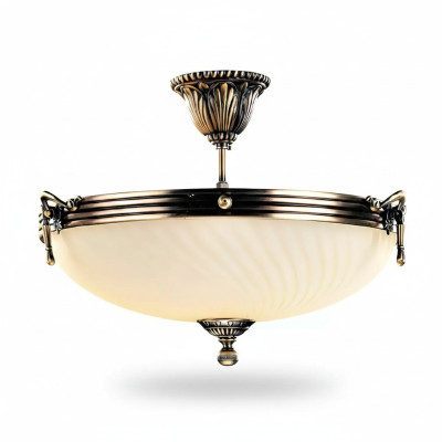 Globo moderns griestu lampa zelts stikls lampas