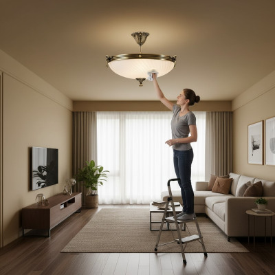 Gaismas lustra griestu lampa griestu lustra kroņlustrs stikls balts atr