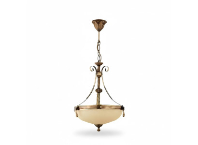 Luksusa griestu lampa griestu lampa stikls bēšs mākslīgs
