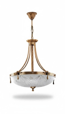 Lampa griestu lampa kroņlukturis griestu lukturis stikls pelēka zelta
