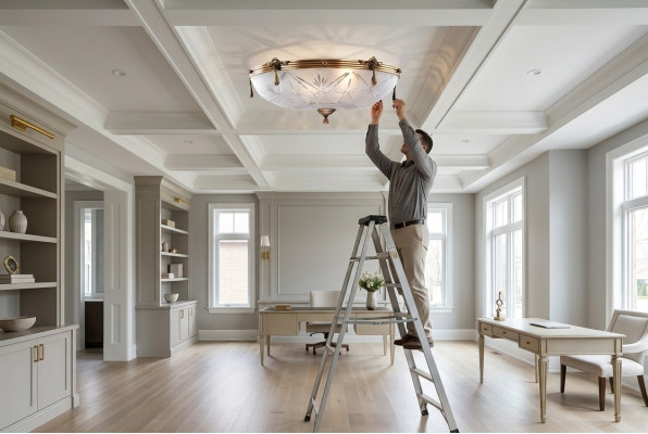 Lustra griestu lampa griestu lustra pelēka lampa kroņlustrs stikls zelts
