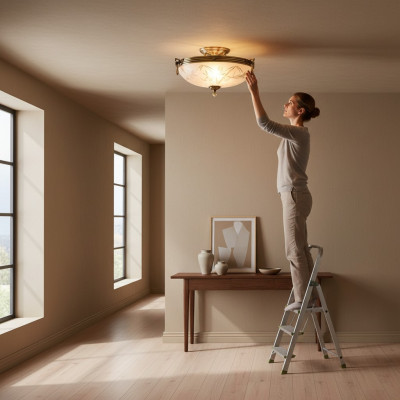 Lampa griesti griesti griesti griesti griesti griesti pelavas kronšteins stikls zelts