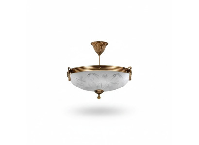 Lustes griestu lampa griestu lukturis lampa šķiedra zelts pelēka