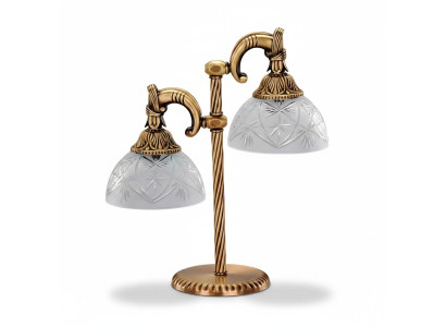Galds lampa galdi lampas zeltīts lukturis stikls zelts pelēks māksla