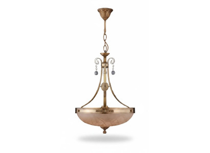Lustra griestu lampa luksusa griestu lampa lampa stikls zelts brūna
