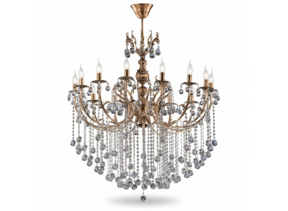 Luksusa griestu lustra lustra griestu lampa kroņlustrs zelta kristāls lampa
