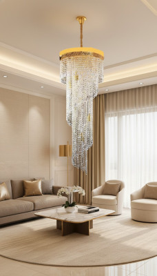 Kronšteinu griestu lampa luksusa zelta griestu lampa krištāls māksla
