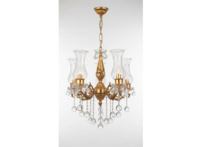 Debeslamp Luxus Gold Kronleuchter Plafonjē Luskas..