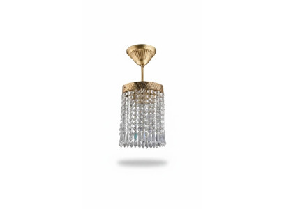 Lustra griestu lampes zelta Liustiks griestu lampa kristāls Māksla