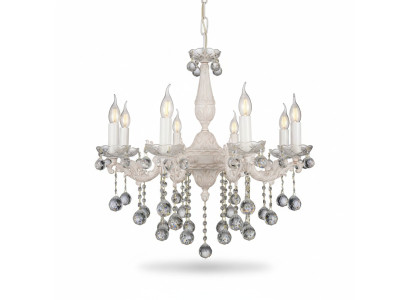 Lustrs griestu lampa kroņlukturis Beža griestu lampa kristāla lampa
