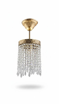 Lukturis griestu lampa kroņlukturis zelta griestu lampa krištāls