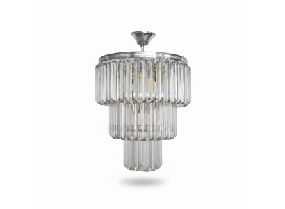 Gloža, griestu spuldze, luksusa sudraba griestu lampa, kristāla lustra