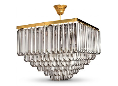 Gaišspuldzes Luxus Gold Kronliechters Gaismas plafons Lusters Kristāla lampa.