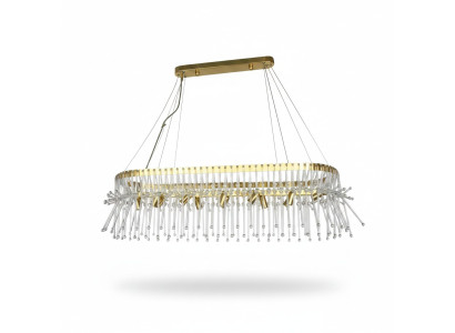 Galdiņa lampa griestu lampa kandelābers griestu lampa luksuss zelts lustra stikls