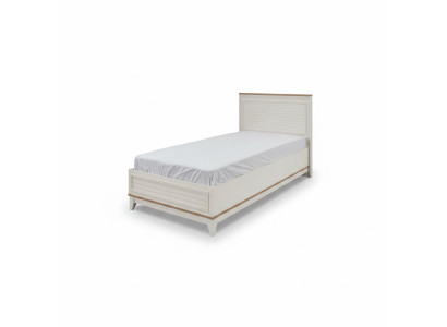 Bērnu gulta Gultas rāmis Gulta Bērnistaba Gultas karkassi Balts Moderns 100cm