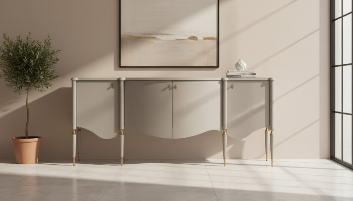 Anrichte Sideboard Skapis Koks Beisais Kumode ēdamistabas mēbeles