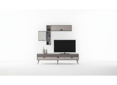 Dzīvojamā istaba Sideboard Izturīgs TV statīvs Lowboard Luksusa plaukti