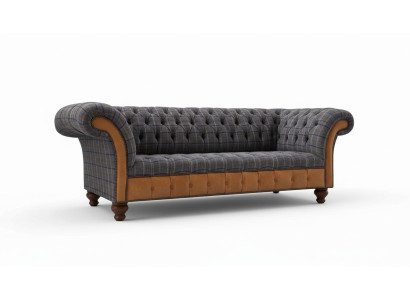 Dīvāns luksusa tekstils Chesterfield dīvāns dīvāni polster 3 sēdvietu dīvāni jauni