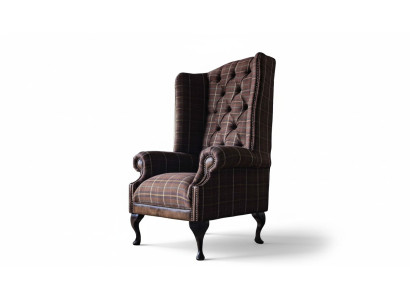 Chesterfield dizaina sofa krēsls dīvāns polster ohrensessel 1 vietas jauns