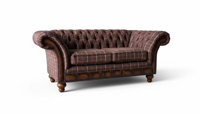 Chesterfield divvietīgais mēbeles divvietīgs dīvāns ar polstermēbelēm un atpūtas dīvānu.