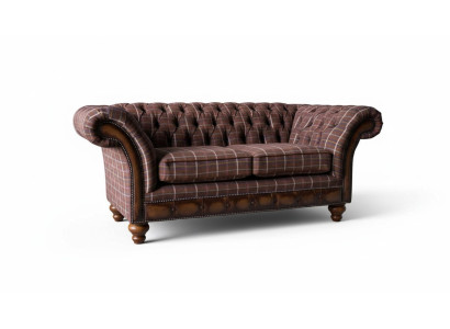Chesterfield divvietīgais mēbeles divvietīgs dīvāns ar polstermēbelēm un atpūtas dīvānu.