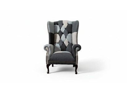 Ohrensessel Chesterfield Sofa Dīvāns Polster 1 Sēdeklis Foto Sofās Tekstils