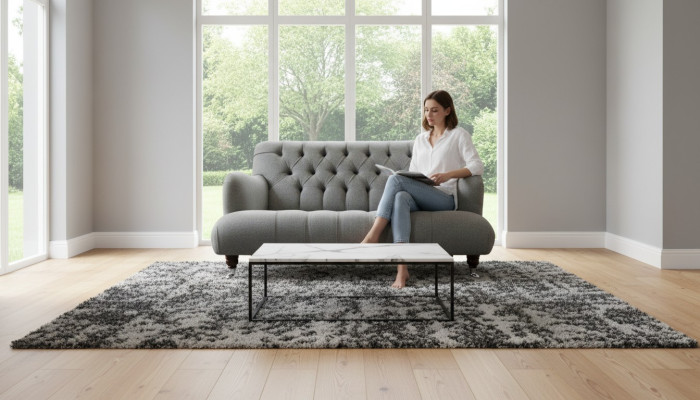 Luksusa trīsvietīga griķa dīvāns 2-vietīgs Chesterfield dizains mēbeles sofa