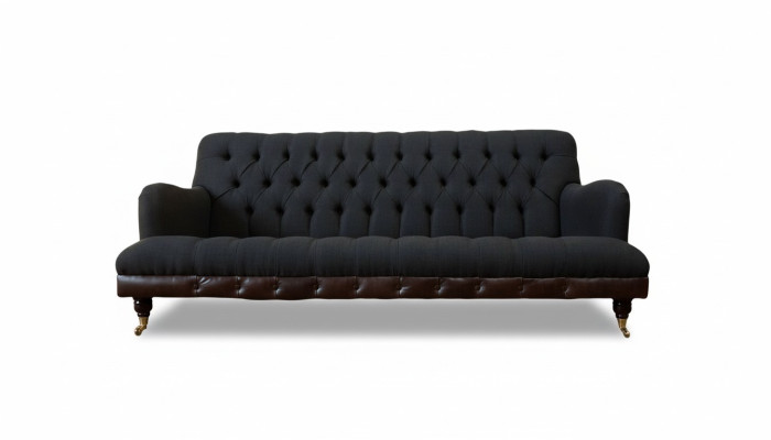 Trisvietīgais luksusa dīvāns Moderns sēdekļi Sofas istabas Mēbeles audums Jauns