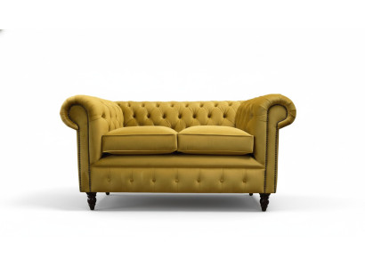 Dīvāns polster Sofas Jauns dīvāns 2-vietīgs dizains Česterfīlda auduma dīvāns