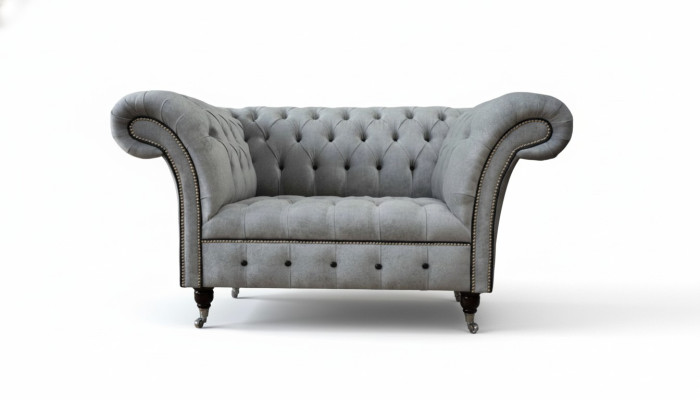 Chesterfield krēsls audums dzīvojamā istaba dizains apdares materiāls dizains luksuss