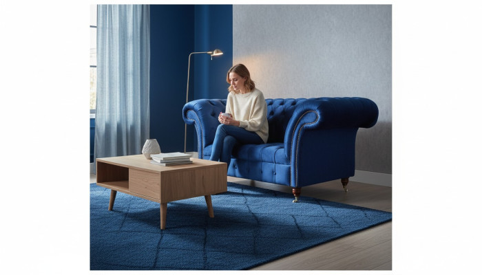 Dizaina krēsls, auduma, luksusa dīvāns, 1,5 vietu sofa, atpūtas krēsls, kluba jauns