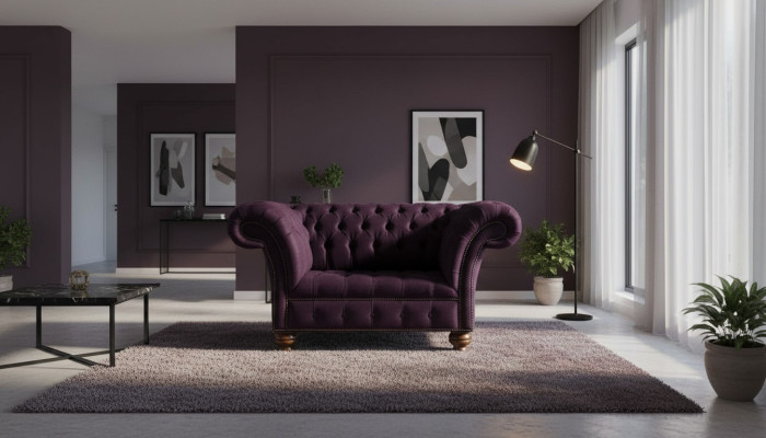 Dizainas Chesterfield auduma dīvāns Krēsla 1,5 sējvieta nosedza sofā desmitpadsmitлоi.