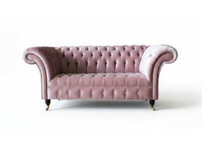 Chesterfield divvietīgs dīvāns ar 2 sēdvietām, mīksta sēdeklene, dīvāns ar divām sēdvietām, dizaina dīvāni.
